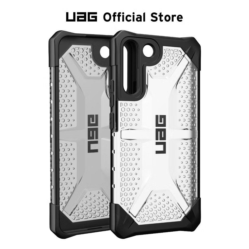 [SALE] UAG Samsung Case Galaxy S22 + 5G Casing with Rugged Lightweight Slim Shockproof Translucent Protective Cover - Black (Category: Cases & Sleeves) located in Singapore. Submitted by randombuy123 (Listing ID 1327695939, Image 3). Description: Rugged Protection Pathfinder Series For / Pour.