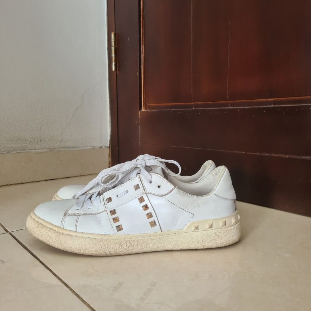 Valentino Open All White Valentino Trainers Valentino Garavani