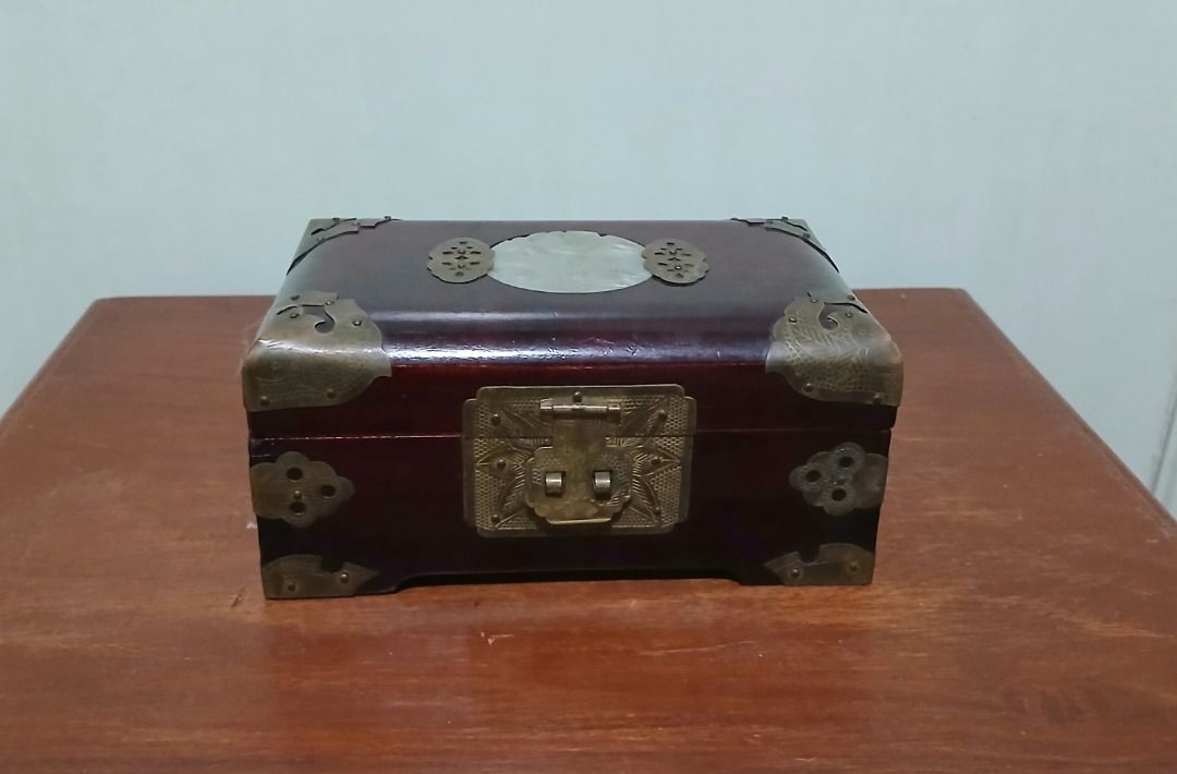 Vintage Chinese Jewelry Box Small