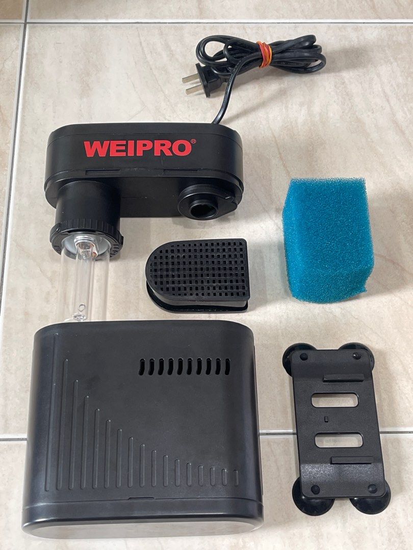 WEIPRO fish tank filter 3 in 1 uv sterilization lamp equipment silent