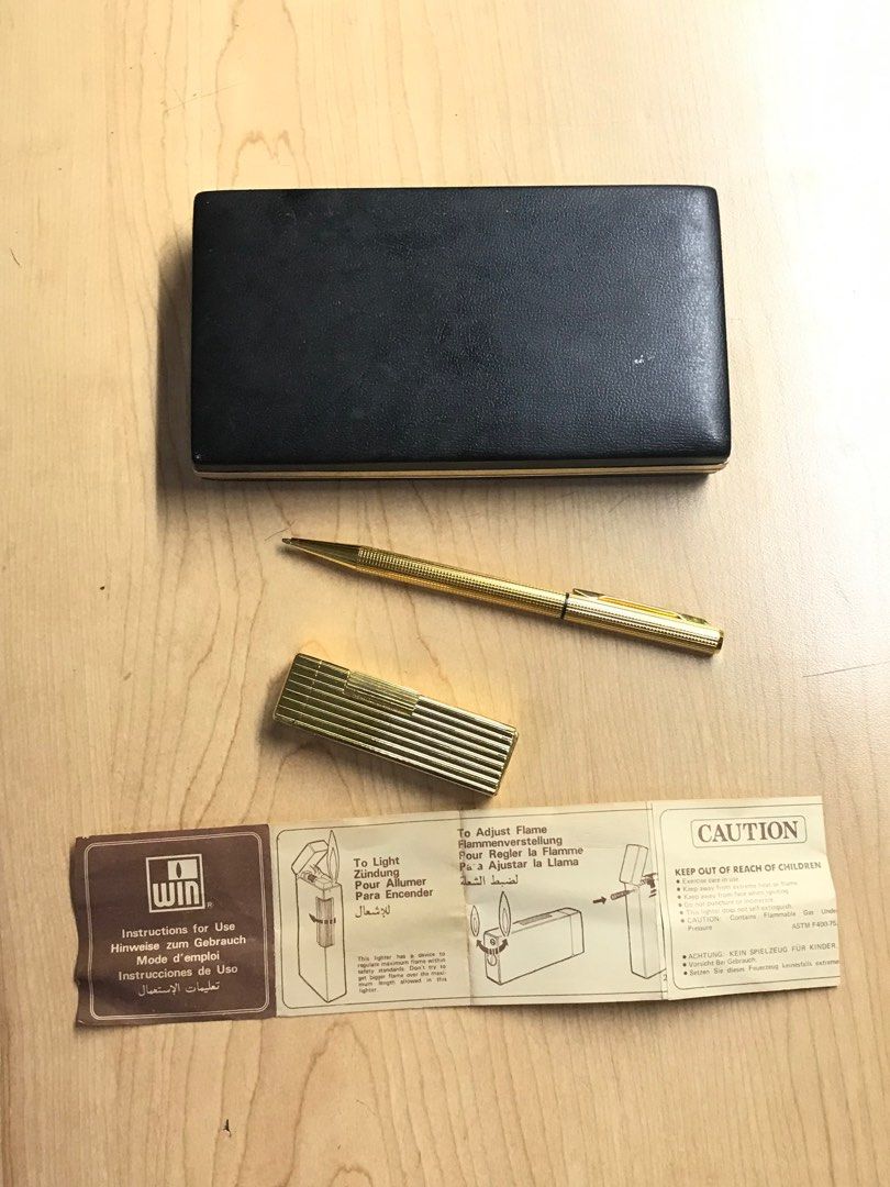 WIN International Lighter and Pen Executive Set (Category: Stationery & School Supplies) located in Makati City. Submitted by jarled (Listing ID 1327589474, Image 2). Description: .