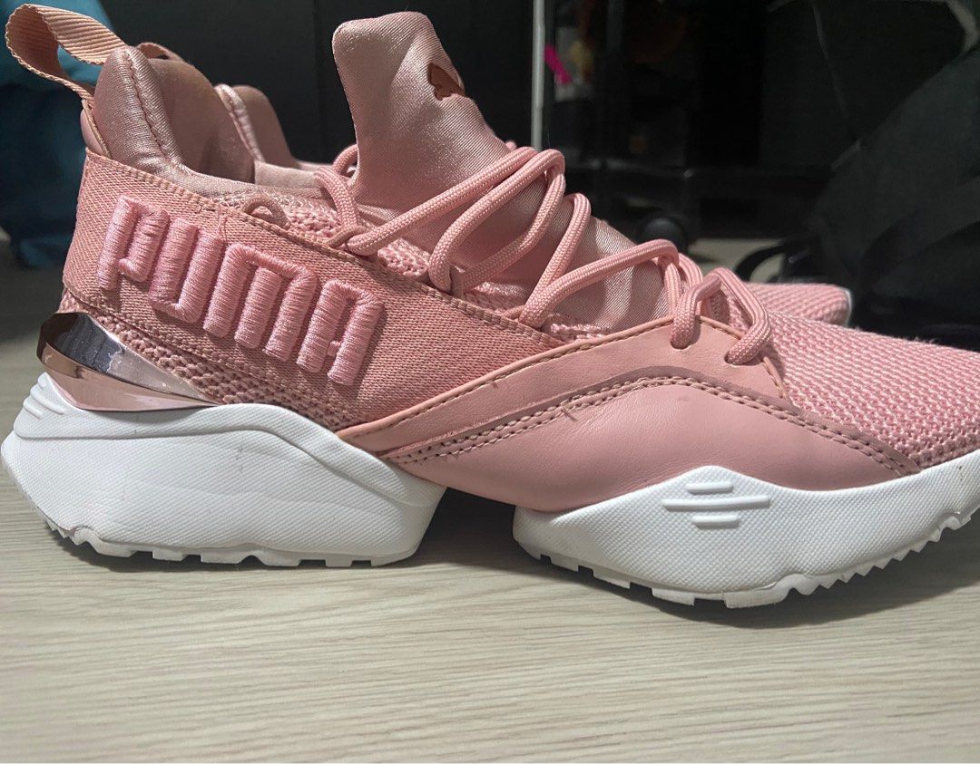 Muse maia metallic rose women's sneakers best sale