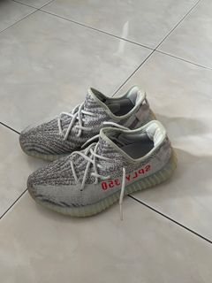 Affordable yeezy zebra blue tint For Sale Men s Fashion Carousell Singapore