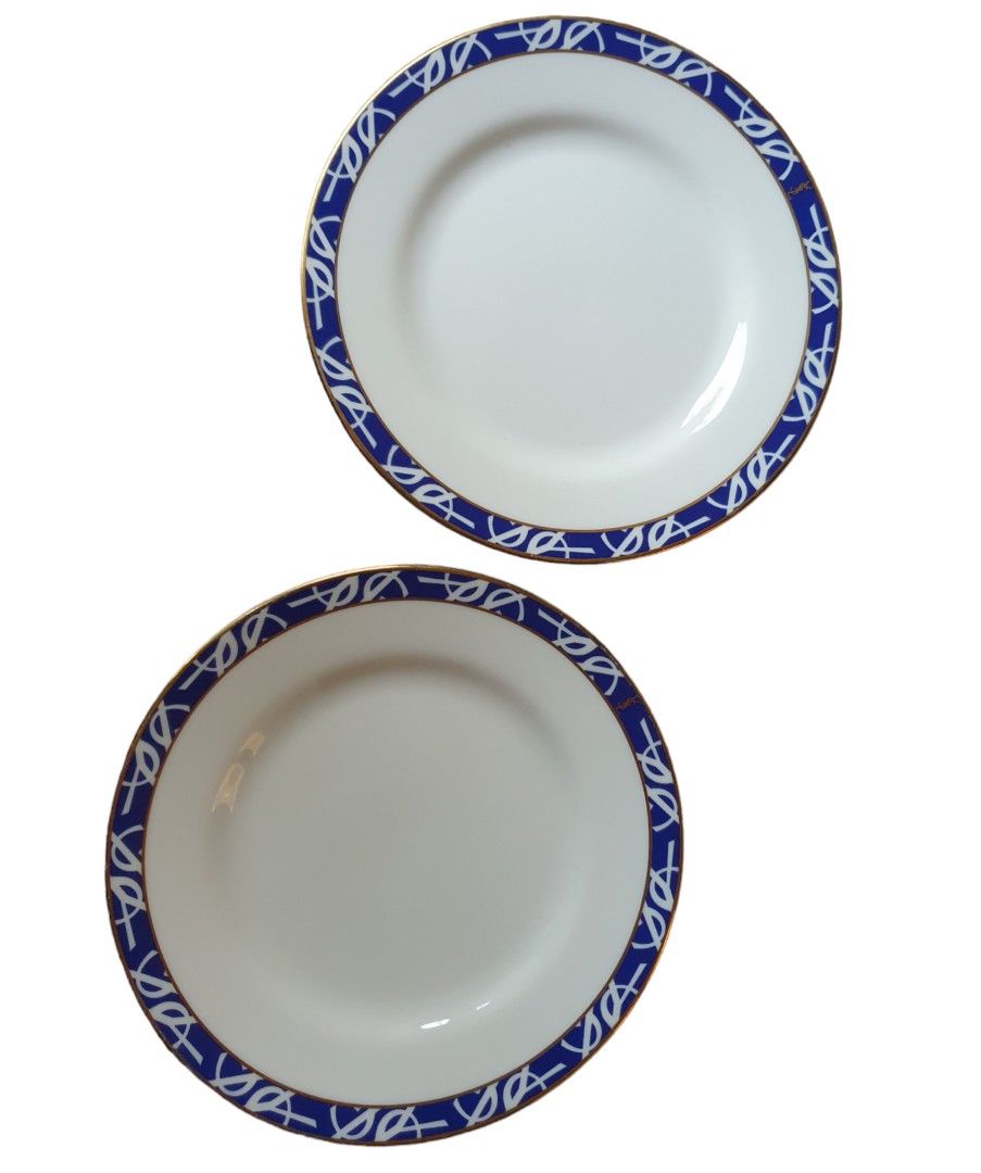 YSL Bread/Pasta Plate (Category: Dinnerware & Cutlery) located in Panabo. Submitted by rare_finds_dvo_trd (Listing ID 1327702392, Image 1). Description: size: 6.7" has minor rubs on rim *price is per pc..