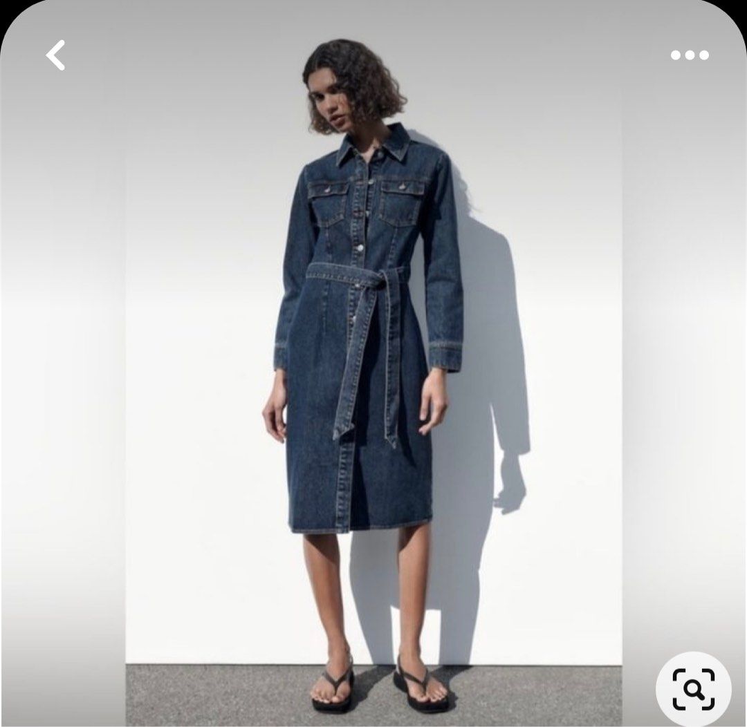 ZARA DENIM LONG SLEEVE DRESS, Women's Fashion, Dresses & Sets, Dresses on Carousell ZARA DENIM LONG SLEEVE DRESS, Women's Fashion, Dresses & Sets, Dresses on Carousell