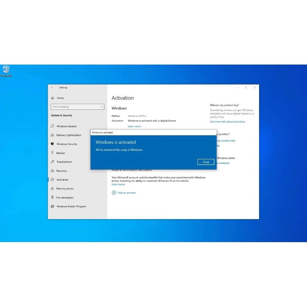 💻 100 Authentic W(i)ndows 10 11 HOME PRO 💻 Product Activation