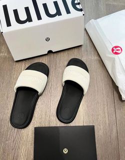 💎 鑽石誠信賣家💎 Lululemon restfeel slide 一字拖鞋涼鞋男款白黑62950013963137115
