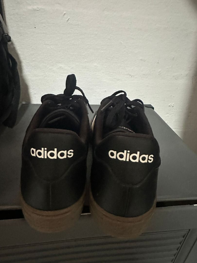 Adidas black ortholite float