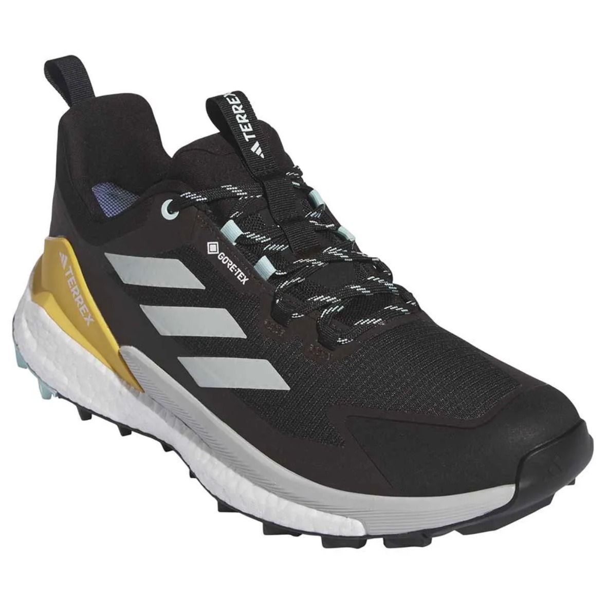 Size 40 45 Adidas Terrex Free Hiker 2 Low Goretex Black Yellow White Men s Fashion Footwear Sneakers on Carousell