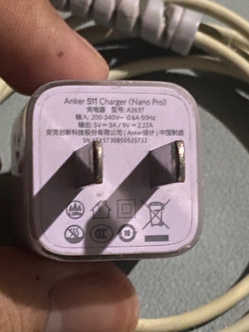 Apple Type C to Lightning Cable iPhone Charger and Anker Adaptor (Category: Chargers & Cables) located in Quezon City. Submitted by kielfiero (Listing ID 1327836481, Image 2). Description: AUTHENTIC IPHONE CABLE AND ANKER ADAPTOR. The cable costs 1190 while the adapter is 1k +++ Can do meetups at TriNoma, SM North, SM Fairview, Fishermall, Ever Commonwealth, Gateway Cubao. Can also do shipping via LBC, Lalamove, etc. (Shipping fee to be shouldere
