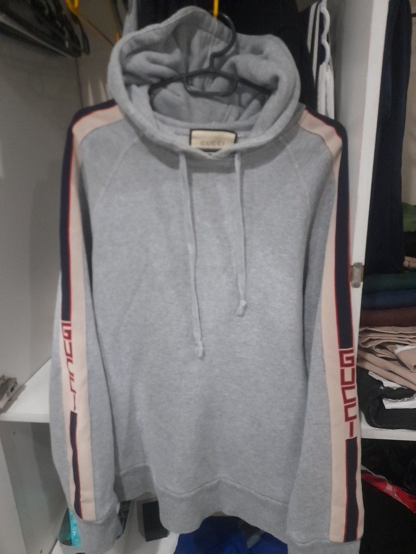 Gucci hoodie stripe online