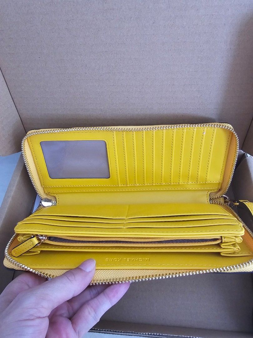 Authentic MK zip wallet