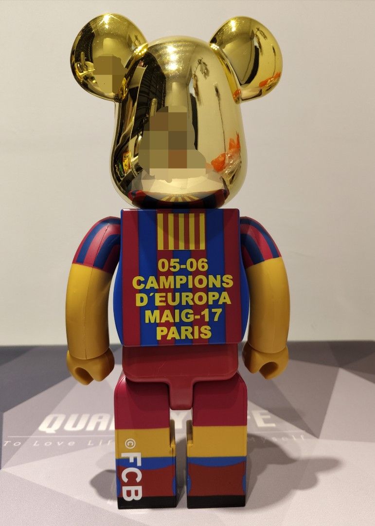 記念グッズ BE@RBRICK FCB 05-06 CHAMPION Ver. 400% 記念グッズ BE@RBRICK FCB 05-06 CHAMPION Ver. 400% Bearbrick x FCB