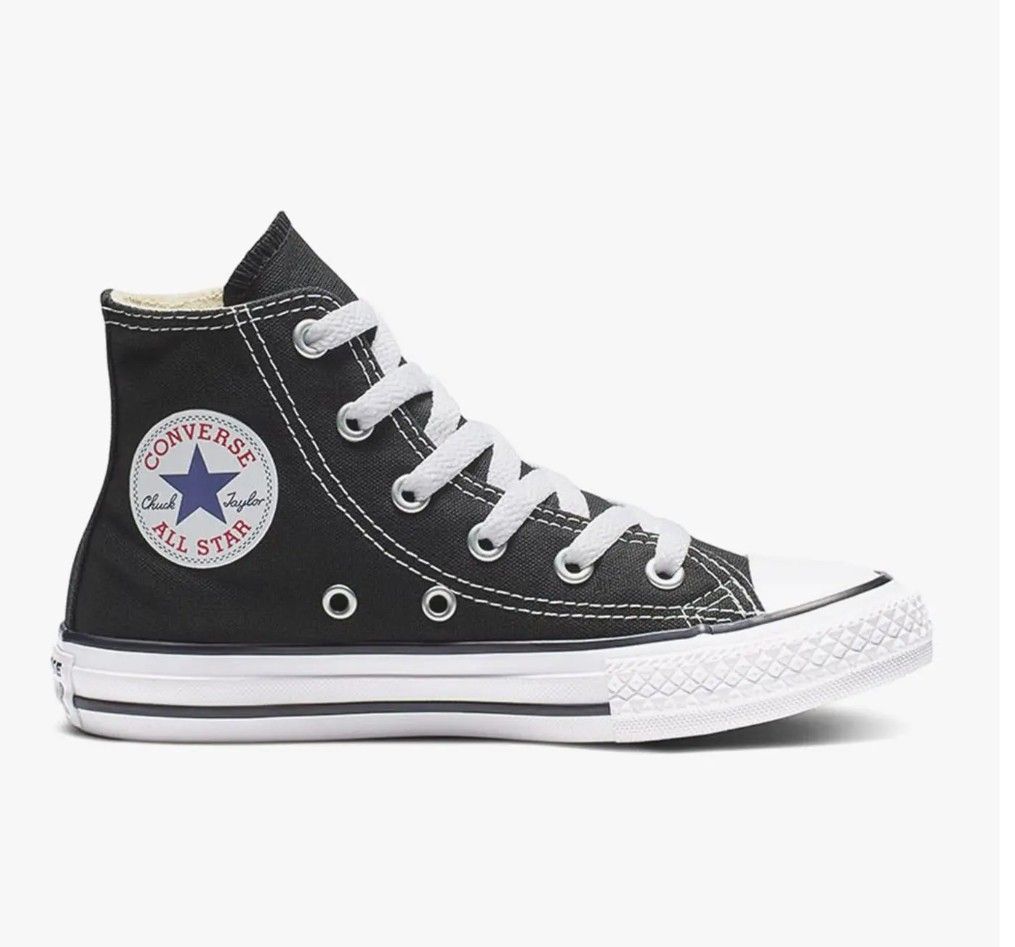 Chuck taylor black high cut discount