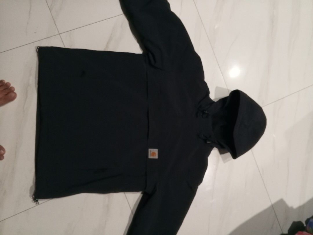 Carhartt WIP Nimbus Pullover Winter Black Men s Fashion Coats Jackets and Outerwear on Carousell