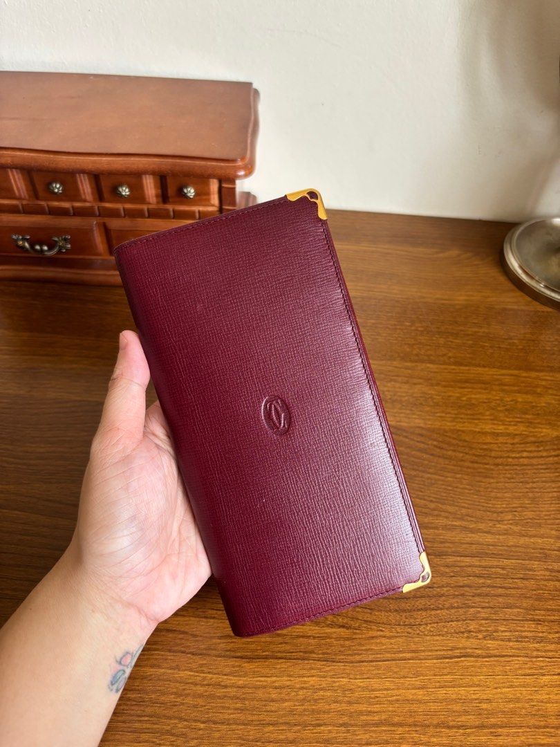 Cartier long wallet hot sale