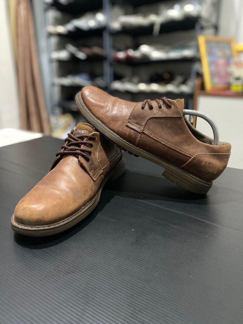 CAT Cason Shoes Men s Artisan s Gold kode T1201 Size 42 Insole 26cm Fesyen Pria Sepatu Sepatu Formal di Carousell