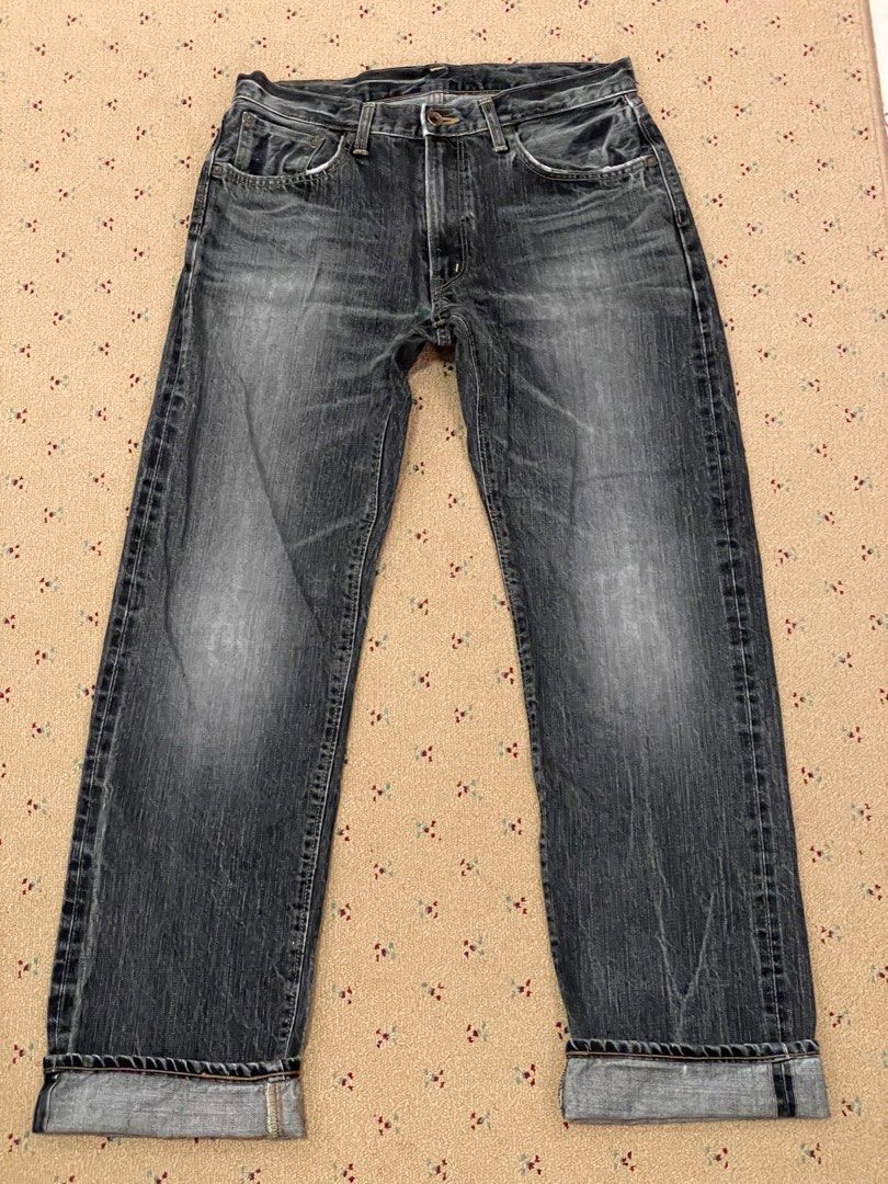 Celana Denim Selvedge Edwin, Fesyen Pria, Pakaian Bawahan di