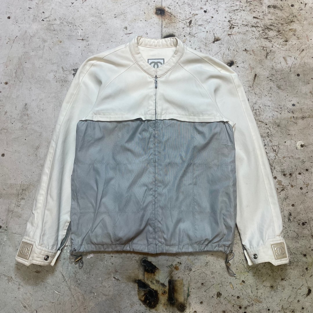 CHANEL IDENTIFICATION SPORTLINE BLOUSON TRACK JACKET Women s Fashion Coats Jackets and Outerwear on Carousell