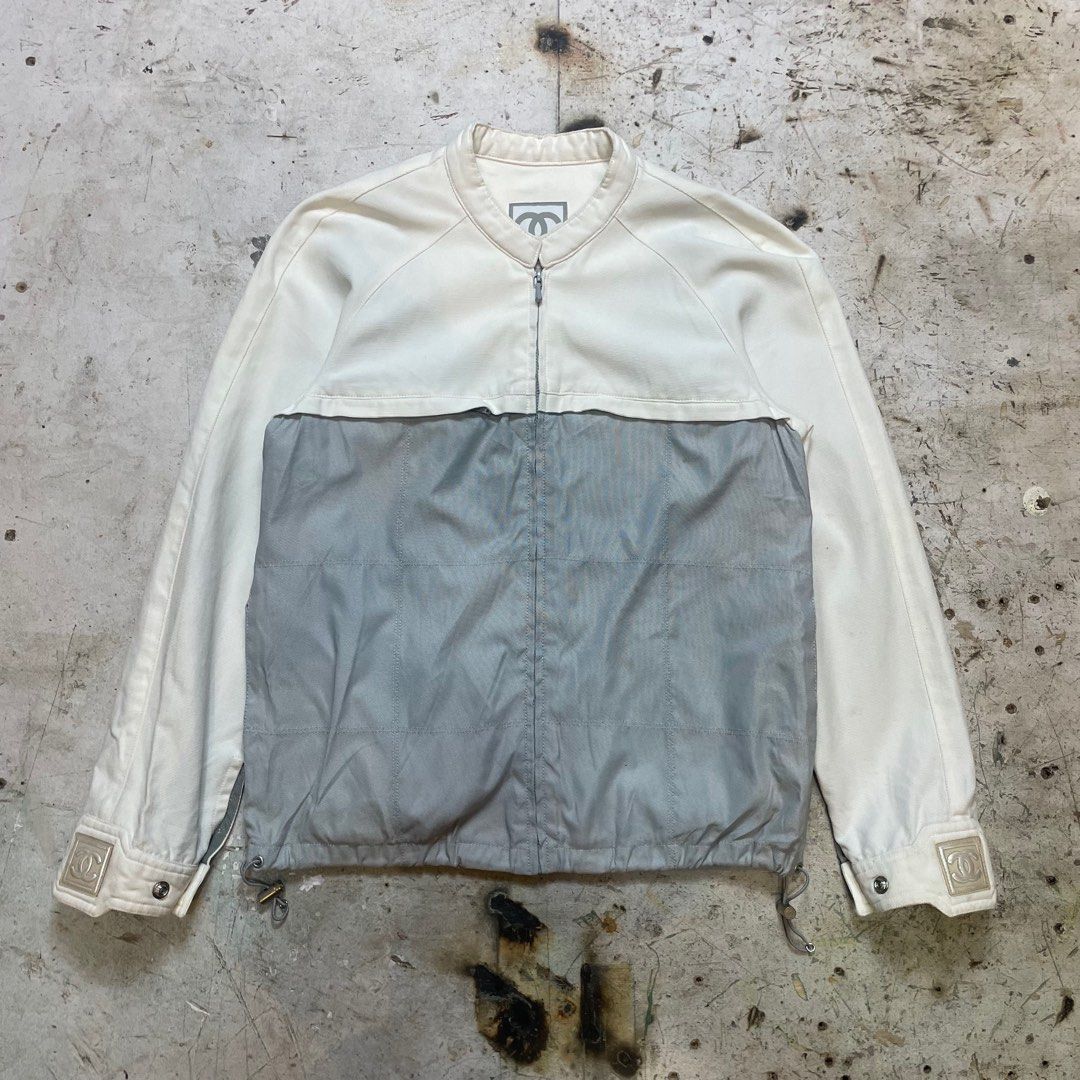 CHANEL IDENTIFICATION SPORTLINE BLOUSON TRACK JACKET, Women's Fashion,  Coats, Jackets and Outerwear on Carousell
