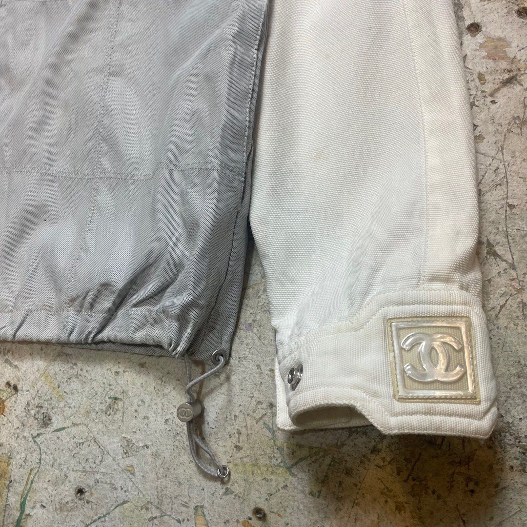 CHANEL IDENTIFICATION SPORTLINE BLOUSON TRACK JACKET, Women's Fashion,  Coats, Jackets and Outerwear on Carousell