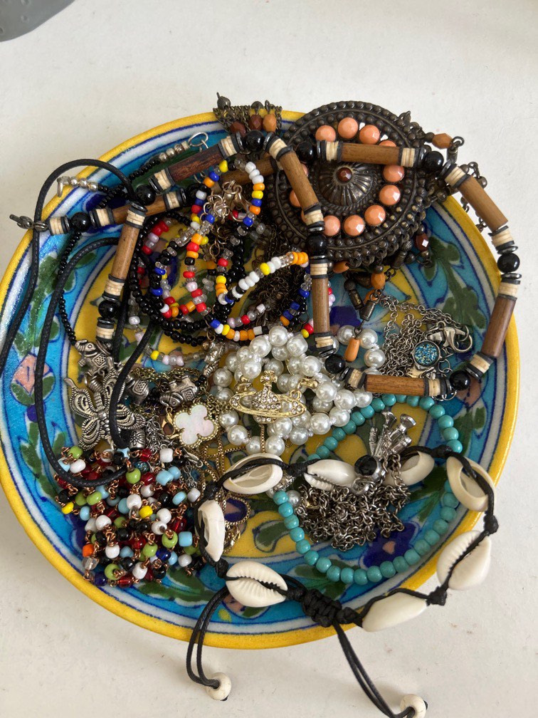 Free Vintage Modern Jewelry read description Women s Fashion Jewelry Organisers Body Jewelry on Carousell