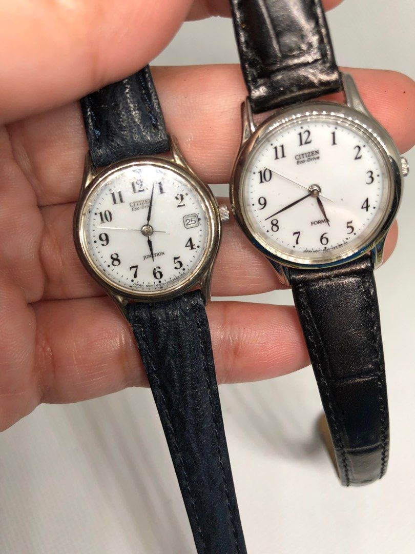 Vintage citizen eco drive watches on sale