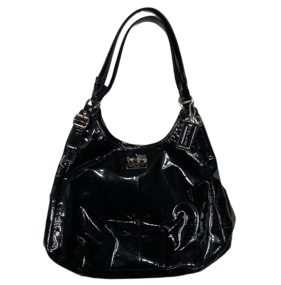 レディース Y2K COACH Madison Maggie Patent Leather