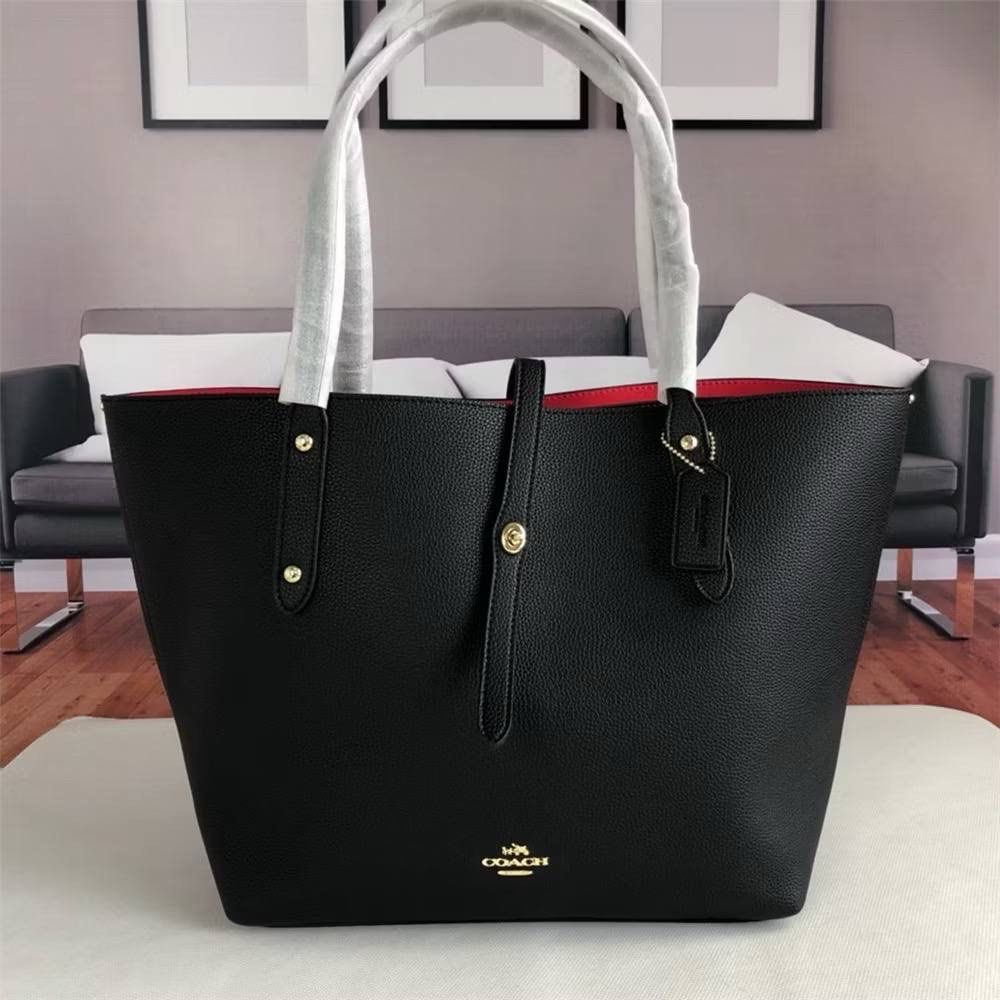 Coach market tote sale store