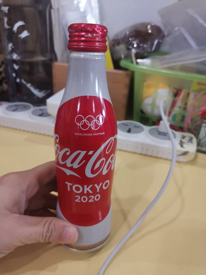 Badge Olympique Tokyo 2020/2021 – Coca-Cola Sponsor – Logo Éclaboussure – Neuf