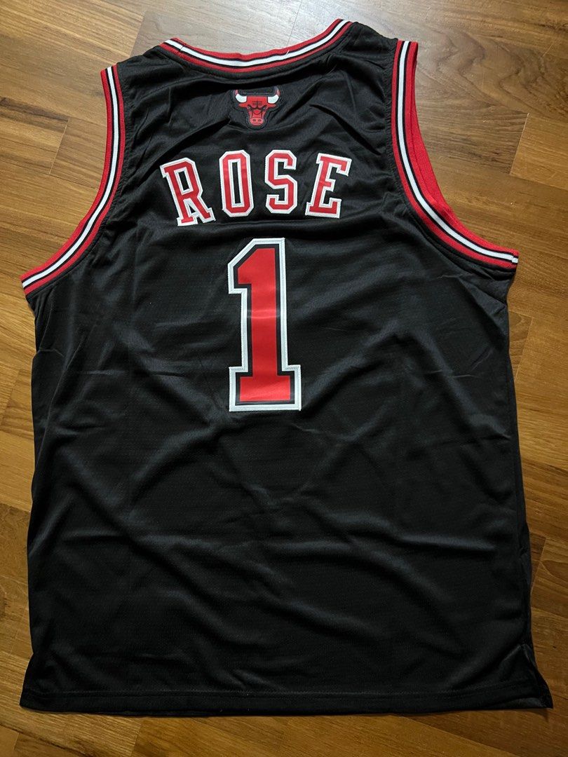 DERRICK ROSE Chicago Bulls Adidas Black Men s Fashion Activewear on Carousell