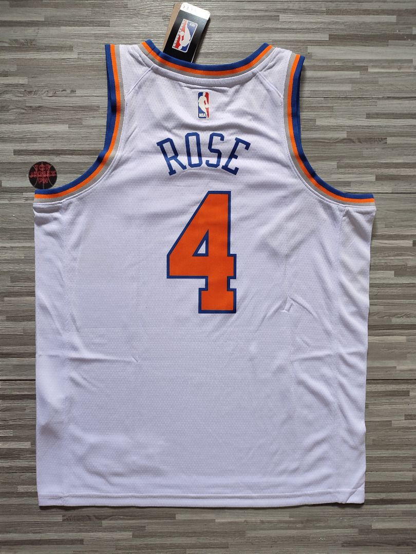 Derrick rose white knicks jersey clearance