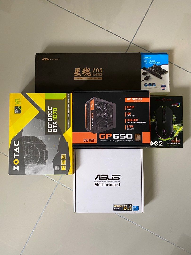 I5 3470 gtx 1070 on sale