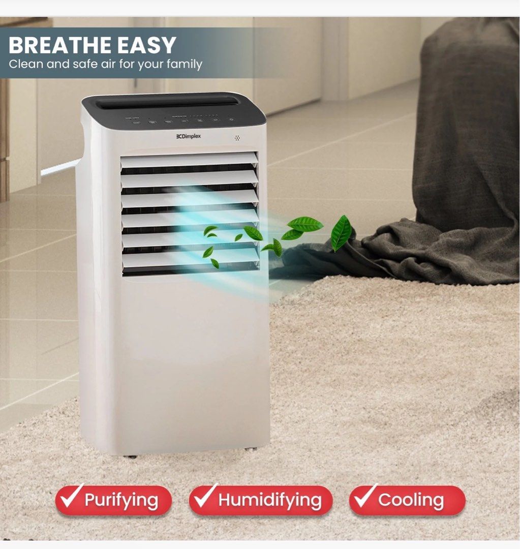 Dimplex Cho10 Dimplex 10L Evaporative Cooler DCEVP10, TV & Home Appliances, Other ...
