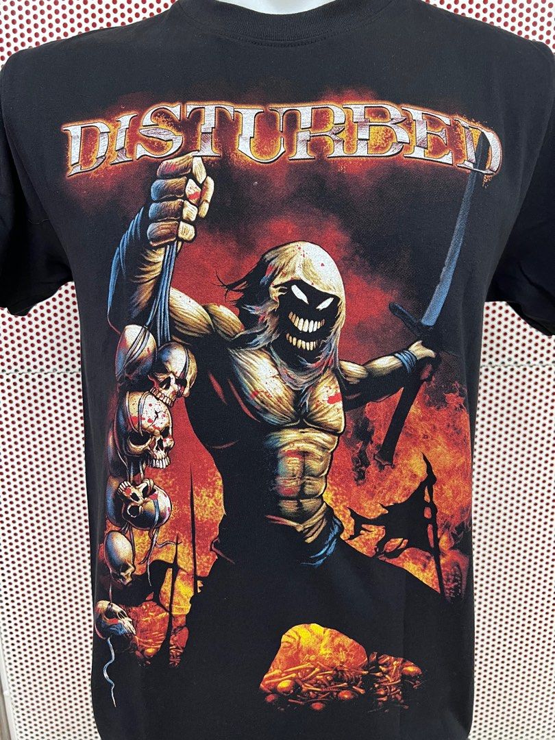 T shirt disturbed hotsell