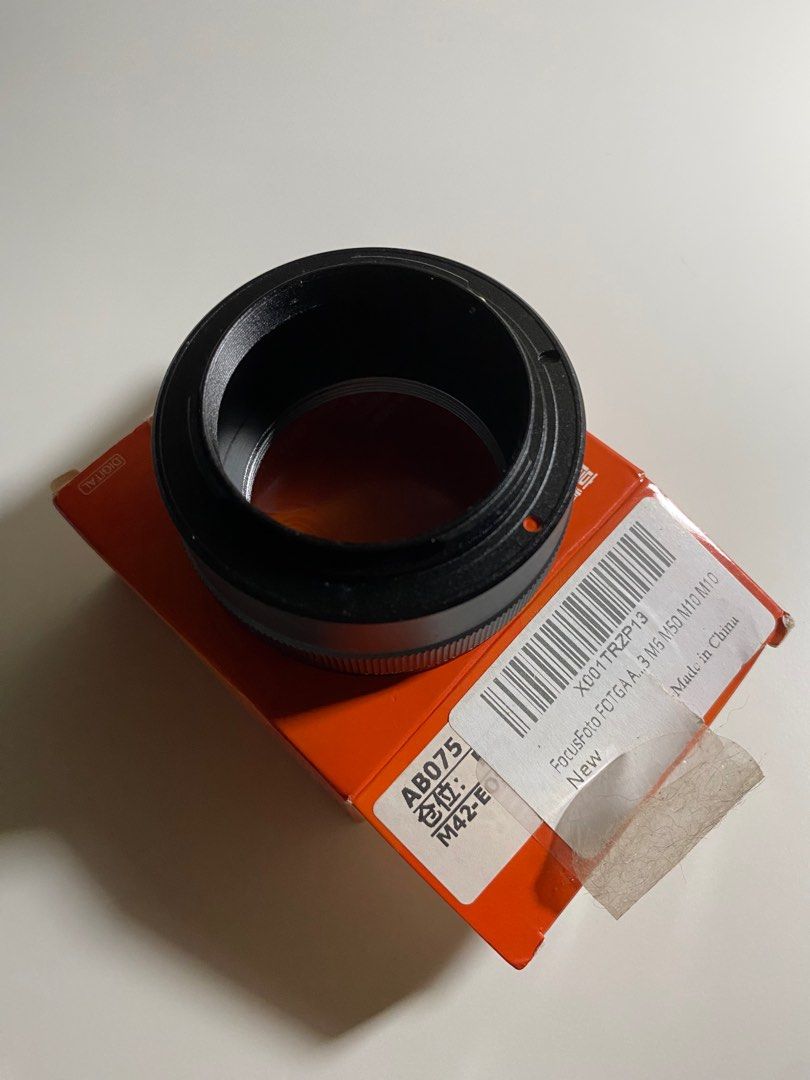 Fotga Lens Adapter M42 - EOS M (Category: Lens & Kits) located in Pasig City. Submitted by erotisismo.photog (Listing ID 1327867627, Image 2). Description: FS> Fotga Lens Adapter (M42 - EOS M) Brand new. Never been used. Slightly negotiable. RFS: sold my Canon M mount..