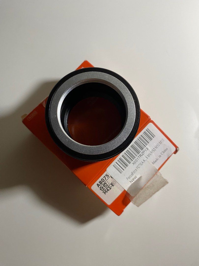 Fotga Lens Adapter M42 - EOS M (Category: Lens & Kits) located in Pasig City. Submitted by erotisismo.photog (Listing ID 1327867627, Image 3). Description: FS> Fotga Lens Adapter (M42 - EOS M) Brand new. Never been used. Slightly negotiable. RFS: sold my Canon M mount..
