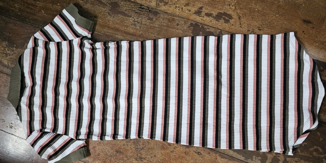 Guess t shirt dress striped best sale