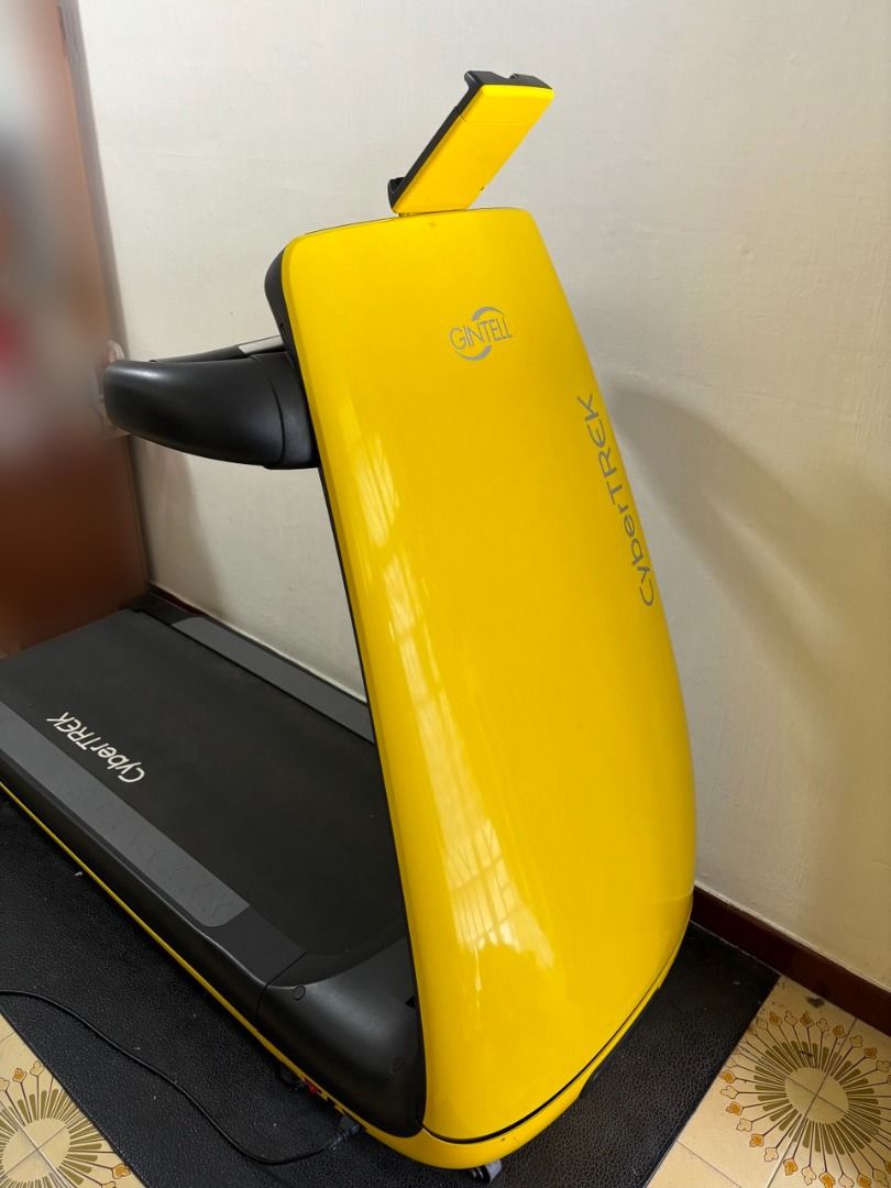 GINTELL CYBERTREK TREADMILL Yellow Sports Equipment Other Sports Equipment and Supplies on Carousell