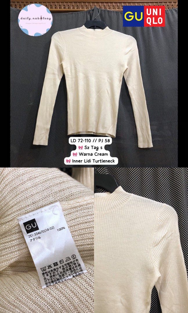 Harga turtleneck uniqlo outlet