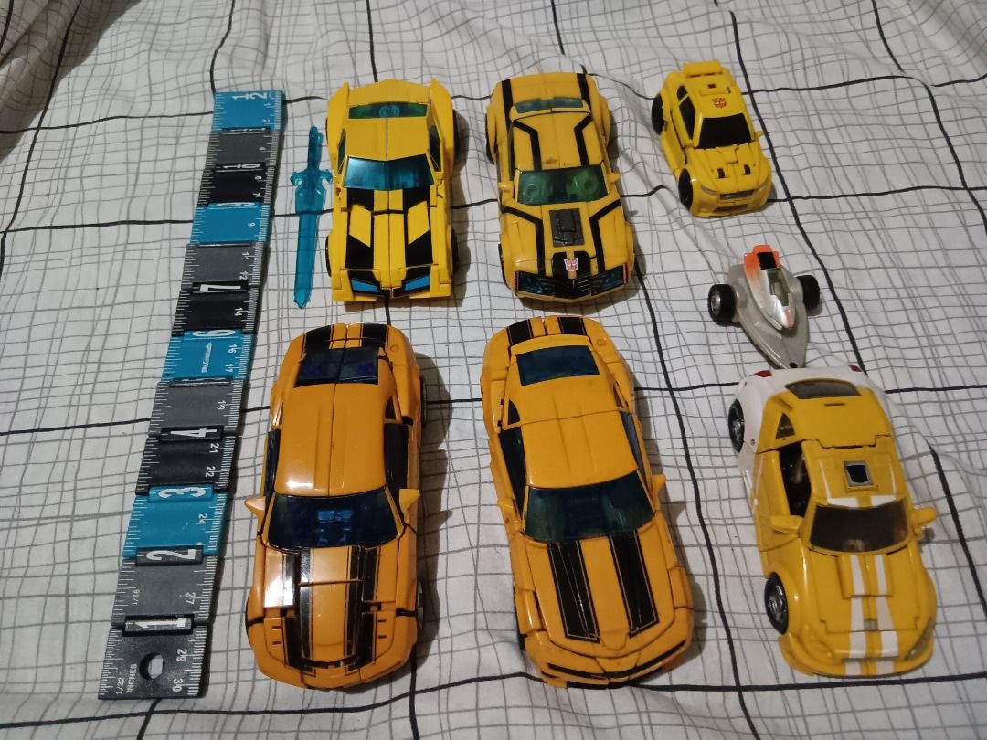 Hasbro Bumblebee Transformers Action Figures ( SOLD INDIVIDUALLY ) (Category: Action & Battle Toys) located in Manila. Submitted by ugh_75 (Listing ID 1327825980, Image 1). Description: prices vary per figure TF Prime Bumblebee SOLD issues shown on photos Hasbro Bumblebee Transformers Action Figures.