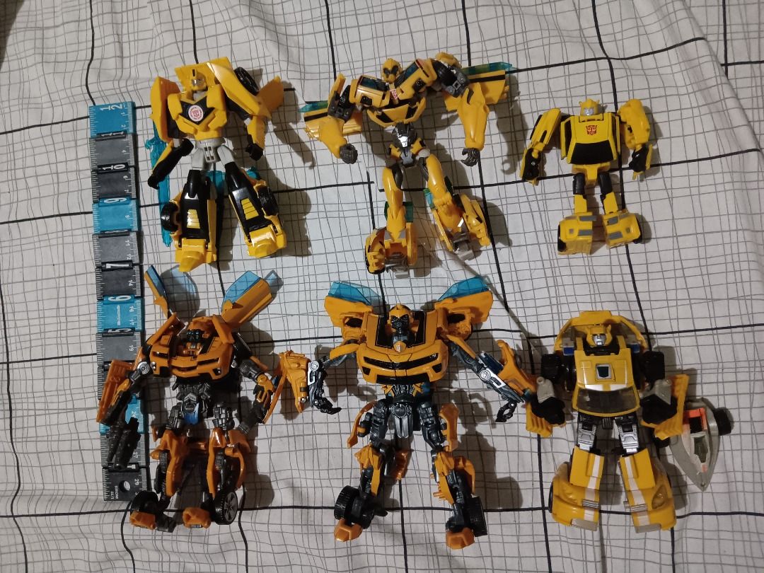 Hasbro Bumblebee Transformers Action Figures ( SOLD INDIVIDUALLY ) (Category: Action & Battle Toys) located in Manila. Submitted by ugh_75 (Listing ID 1327825980, Image 3). Description: prices vary per figure TF Prime Bumblebee SOLD issues shown on photos Hasbro Bumblebee Transformers Action Figures.