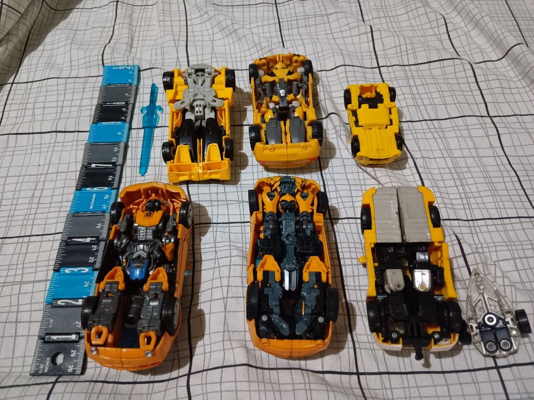 Hasbro Bumblebee Transformers Action Figures ( SOLD INDIVIDUALLY ) (Category: Action & Battle Toys) located in Manila. Submitted by ugh_75 (Listing ID 1327825980, Image 2). Description: prices vary per figure TF Prime Bumblebee SOLD issues shown on photos Hasbro Bumblebee Transformers Action Figures.