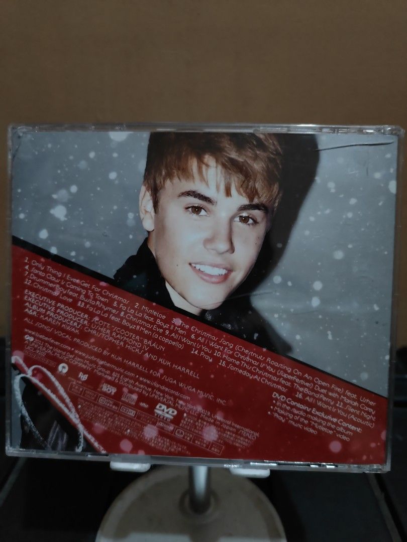 JUSTIN BIEBER- UNDER MISTLETOE JAPAN CD DVD (Category: CDs & DVDs) located in Makati City. Submitted by urdiscogsph (Listing ID 1327733207, Image 2). Description: .