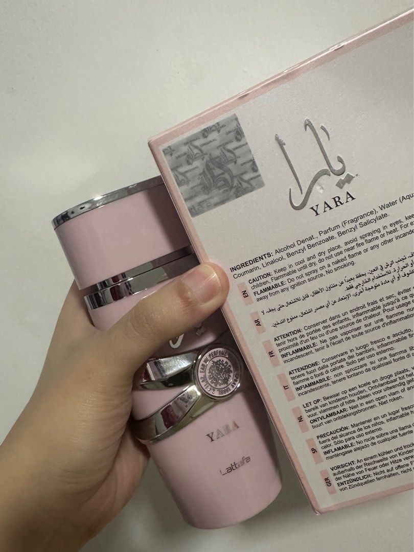 LATTAFA YARA PINK PERFUME EDP 100ML ORIGINAL ARABIC UAE, Beauty