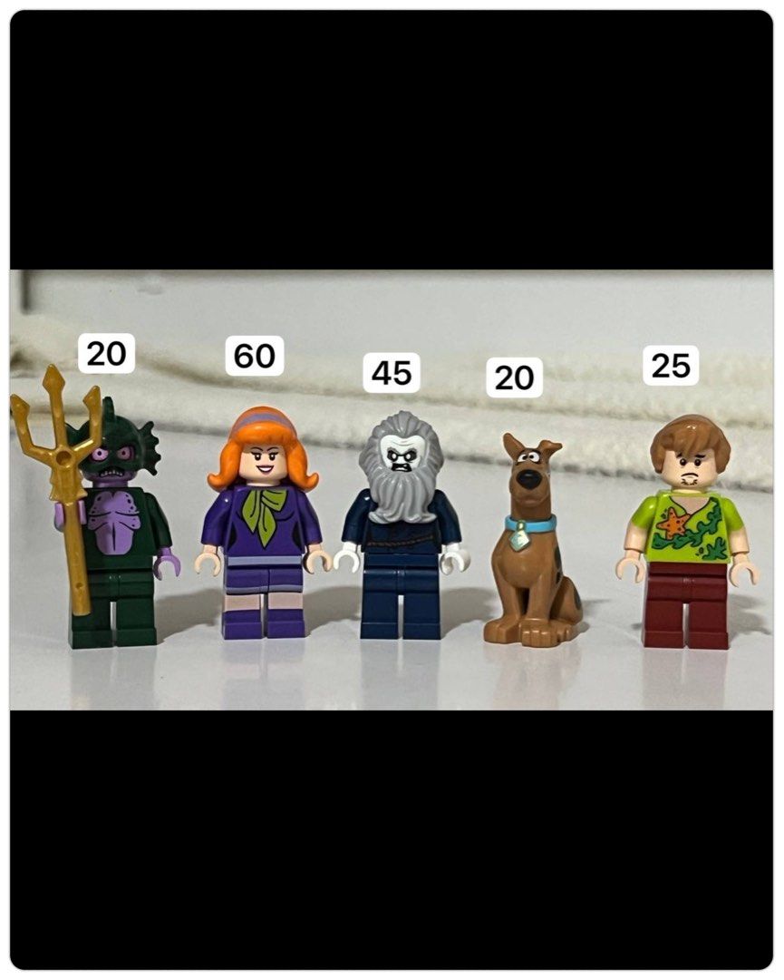 Lego Scooby Doo Minifigures Daphne Shaggy, Hobbies Toys, Toys