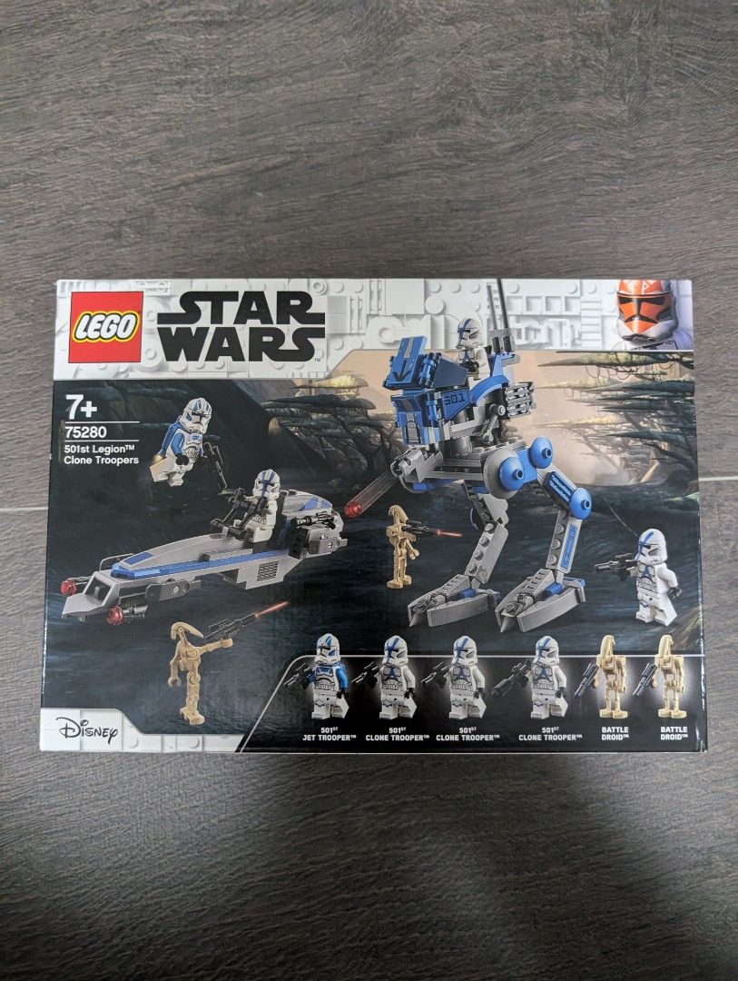 Lego star wars 75280 501st legion clone troopers Hobbies Toys Toys Games on Carousell