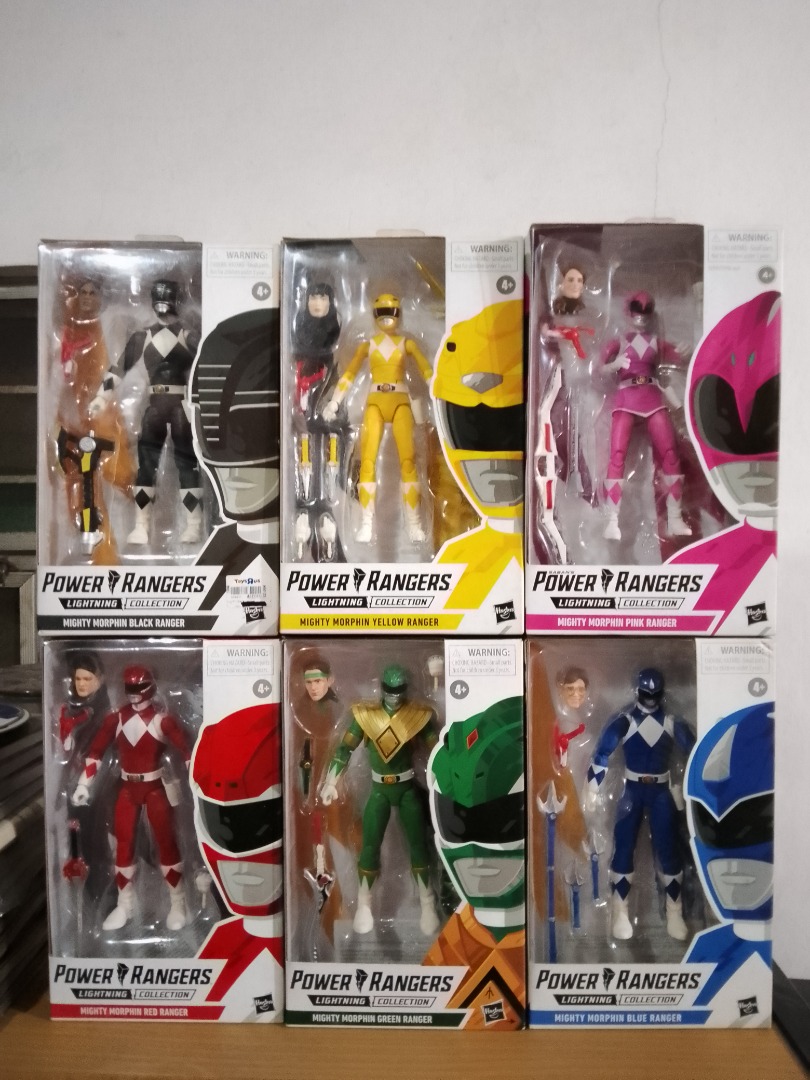 Lightning Collection Mighty Morphin Power Rangers Set, Hobbies & Toys ...