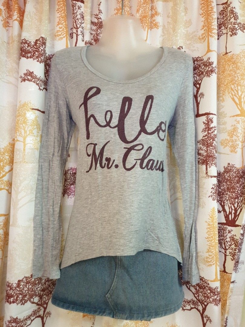 Long sleeve tops 7 (Category: Everything Else Others) located in Cavite. Submitted by assortedbymickeymouse (Listing ID 1327799875, Image 1). Description: S: medium to large.
