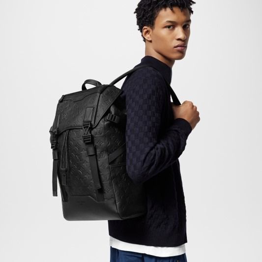Monogram Macassar Vuitton Christopher Pm Lv Men Backpack LOUIS